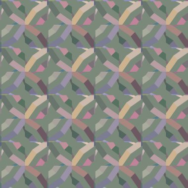 Kusursuz şablon, soyut duvar kağıdı, vektör illüstrasyonu        