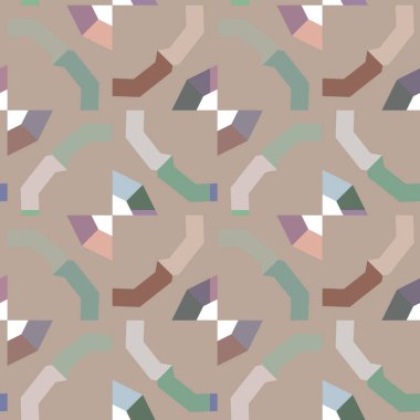 Kusursuz şablon, soyut duvar kağıdı, vektör illüstrasyonu        