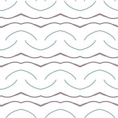 Soyut geometrik şekilli kusursuz desen