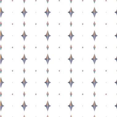 Soyut geometrik şekilli kusursuz desen