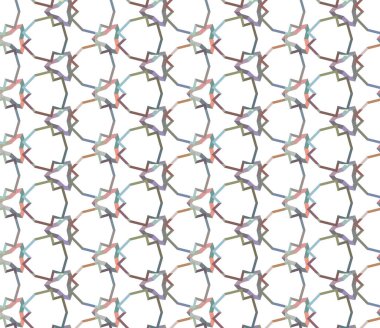Kusursuz şablon, soyut duvar kağıdı, vektör illüstrasyonu        