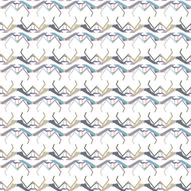 Kusursuz şablon, soyut duvar kağıdı, vektör illüstrasyonu        