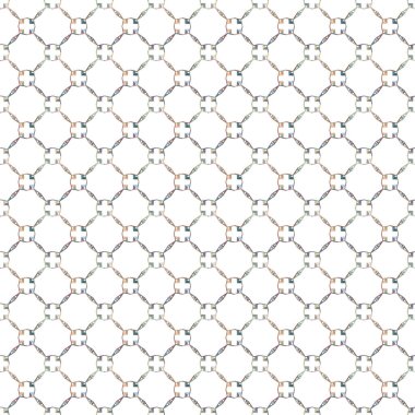 Tekrarlanan geometrik şekilli kusursuz desen, vektör illüstrasyonuName