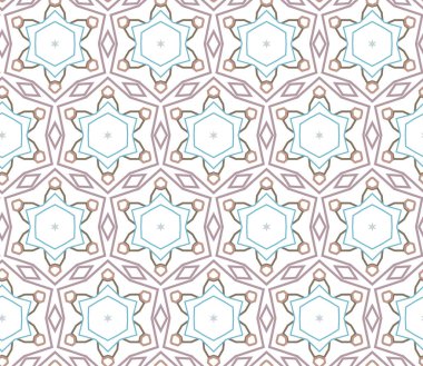 Kusursuz şablon, soyut duvar kağıdı, vektör illüstrasyonu          