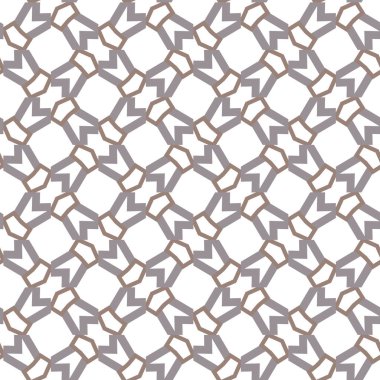 Tekrarlanan geometrik şekilli kusursuz desen, vektör illüstrasyonuName