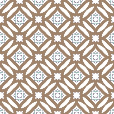 Kusursuz şablon, soyut duvar kağıdı, vektör illüstrasyonu 