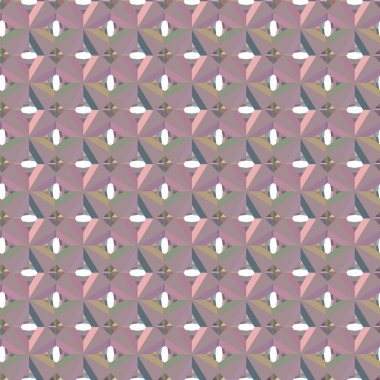 Soyut geometrik şekilli kusursuz desen