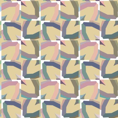 Kusursuz şablon, soyut duvar kağıdı, vektör illüstrasyonu        