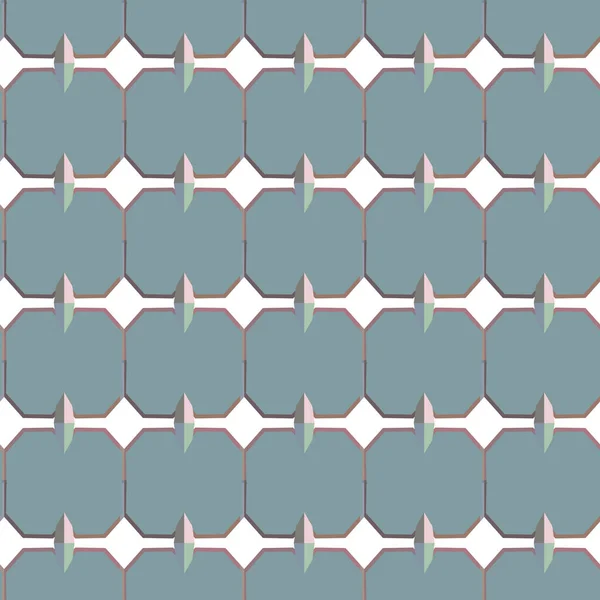 Design Vetorial Geométrico Moderno Ilustração Padrão Sem Costura —  Vetores de Stock