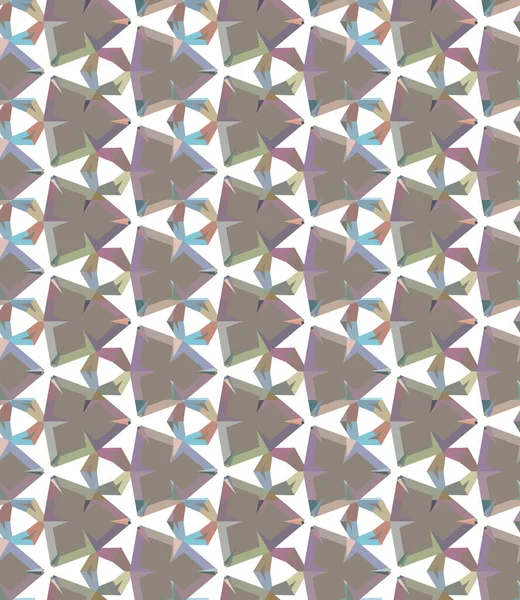 Сучасний Геометричний Векторний Дизайн Безшовна Ілюстрація Візерунка — стоковий вектор