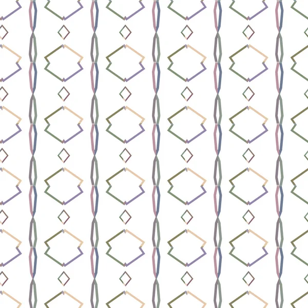 Абстрактный Бесшовный Фон Иллюстрации Геометрических Шаблонов — стоковый вектор