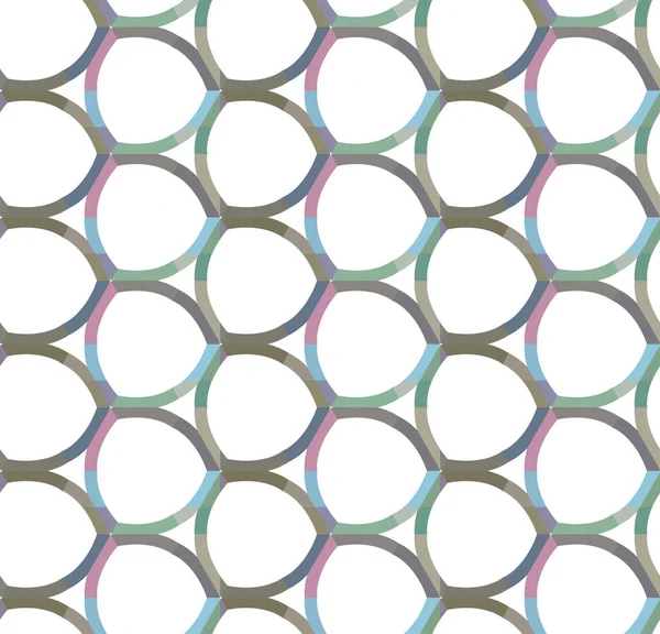 シームレスな幾何学模様のイラスト背景 — ストックベクタ