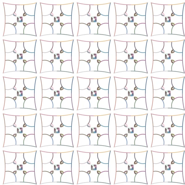 Bezszwowy Szablon Abstrakcyjna Tapeta Ilustracja Wektor — Wektor stockowy