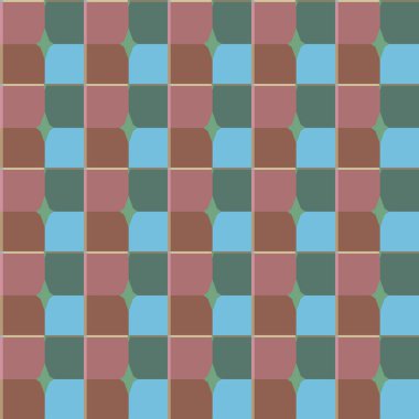 Kusursuz şablon, soyut duvar kağıdı, vektör illüstrasyonu        