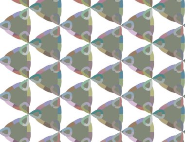 Kusursuz şablon, soyut duvar kağıdı, vektör illüstrasyonu        