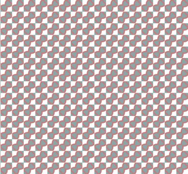 Soyut geometrik şekilli kusursuz desen