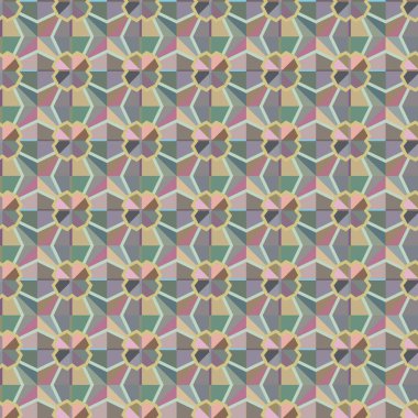 Kusursuz şablon, soyut duvar kağıdı, vektör illüstrasyonu        