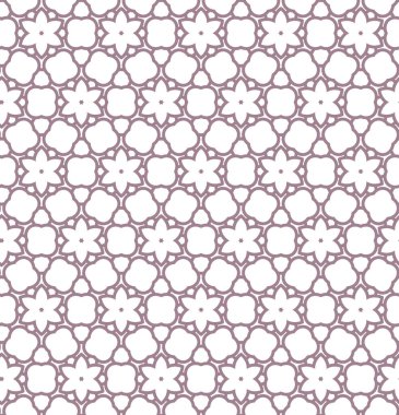 Soyut geometrik şekilli kusursuz desen