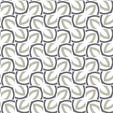 Soyut geometrik şekilli kusursuz desen