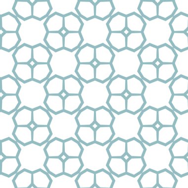 Tekrarlanan geometrik şekilli kusursuz desen, vektör illüstrasyonuName