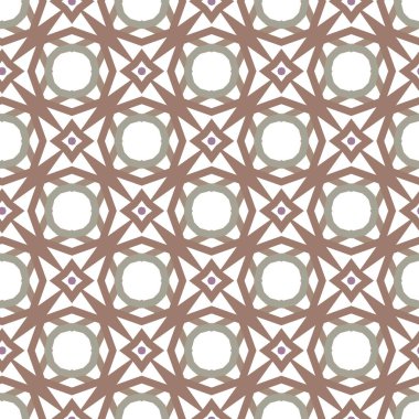 Soyut geometrik şekilli kusursuz desen