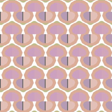 Kusursuz şablon, soyut duvar kağıdı, vektör illüstrasyonu          