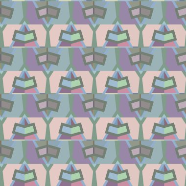 soyut dikişsiz geometrik desen resimleme arkaplanı 