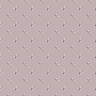 Soyut geometrik şekilli kusursuz desen