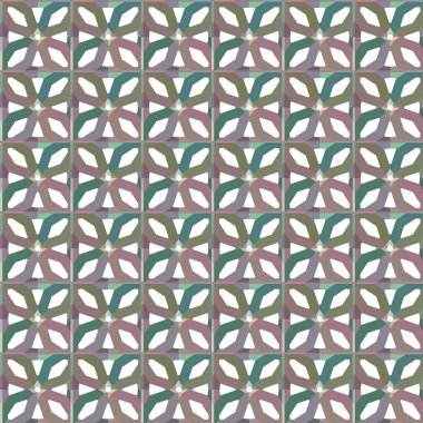 Kusursuz şablon, soyut duvar kağıdı, vektör illüstrasyonu        