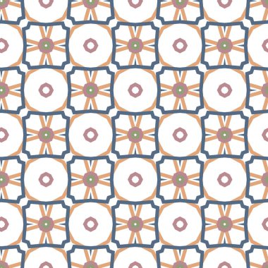 Kusursuz şablon, soyut duvar kağıdı, vektör illüstrasyonu 