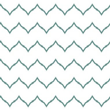 Elle çizilmiş hatları olan kusursuz bir desen. vektör illüstrasyonu