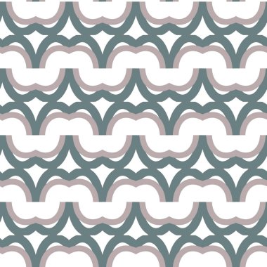 Kusursuz şablon, soyut duvar kağıdı, vektör illüstrasyonu        