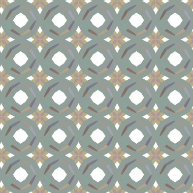 Soyut geometrik şekilli kusursuz desen