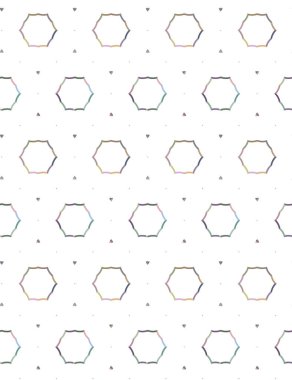 Kusursuz şablon, soyut duvar kağıdı, vektör illüstrasyonu        