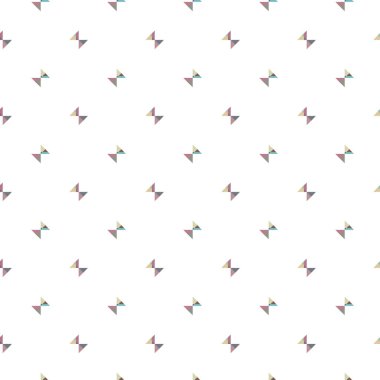 Soyut geometrik şekilli kusursuz desen