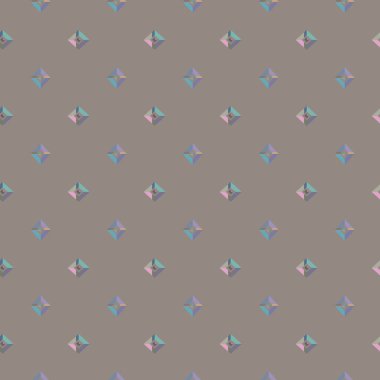 Soyut geometrik şekilli kusursuz desen