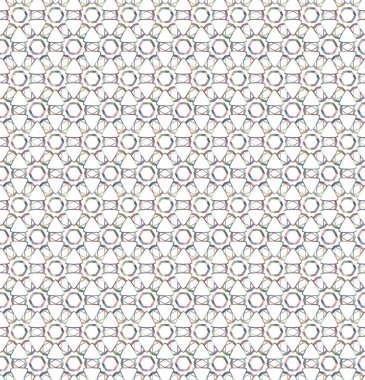 Soyut geometrik şekilli kusursuz desen