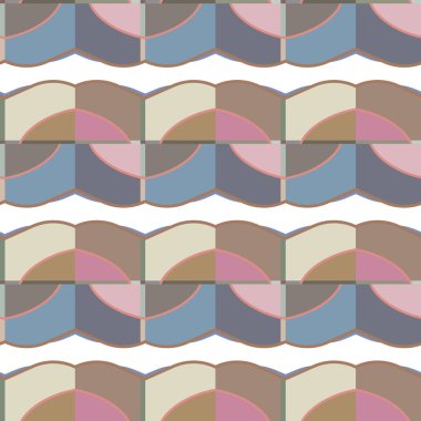 Kusursuz şablon, soyut duvar kağıdı, vektör illüstrasyonu 