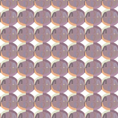 Soyut geometrik şekilli kusursuz desen