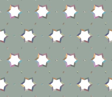 Kusursuz geometrik desen resimleme arkaplanı