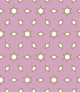 Soyut geometrik şekilli kusursuz desen