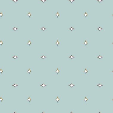 Soyut geometrik şekilli kusursuz desen