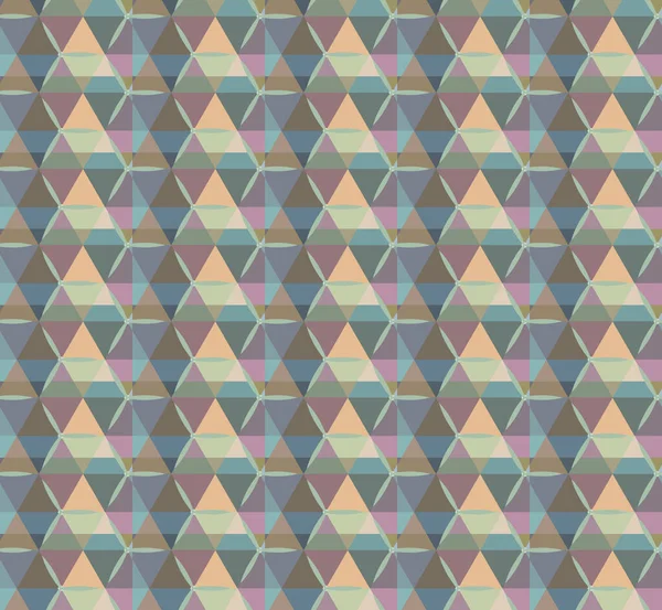 Abstrakte Nahtlose Geometrische Muster Illustration Hintergrund — Stockvektor