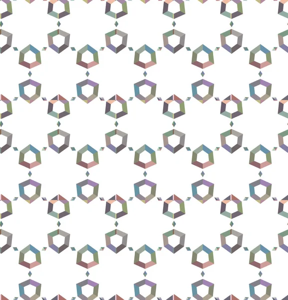 Modello Senza Soluzione Continuità Carta Parati Astratta Illustrazione Vettoriale — Vettoriale Stock