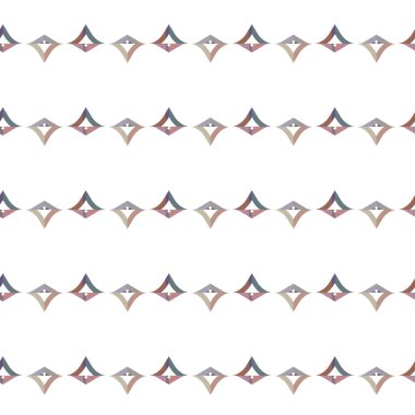 Soyut geometrik şekilli kusursuz desen