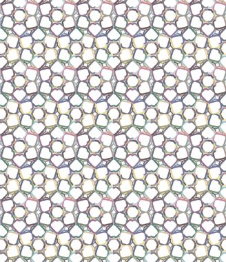 Tekrarlanan geometrik şekilli kusursuz desen, vektör illüstrasyonuName