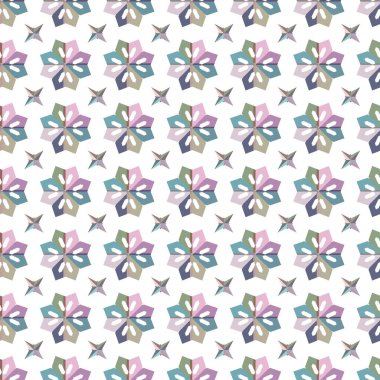 Kusursuz geometrik desen resimleme arkaplanı