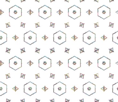 Kusursuz şablon, soyut duvar kağıdı, vektör illüstrasyonu          