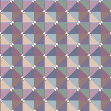 Soyut geometrik şekilli kusursuz desen