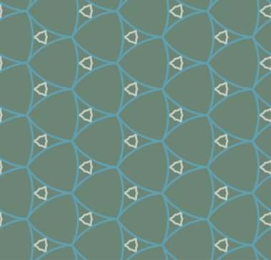 Soyut geometrik şekilli kusursuz desen